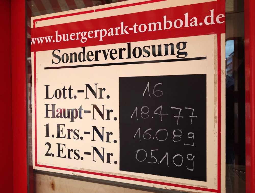 Die Gewinn-Nummern wurden ermittelt